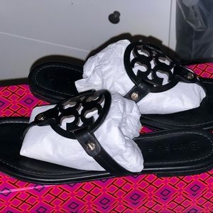 Tory Burch Women'S Miller Calf Leather Perfect Sandal